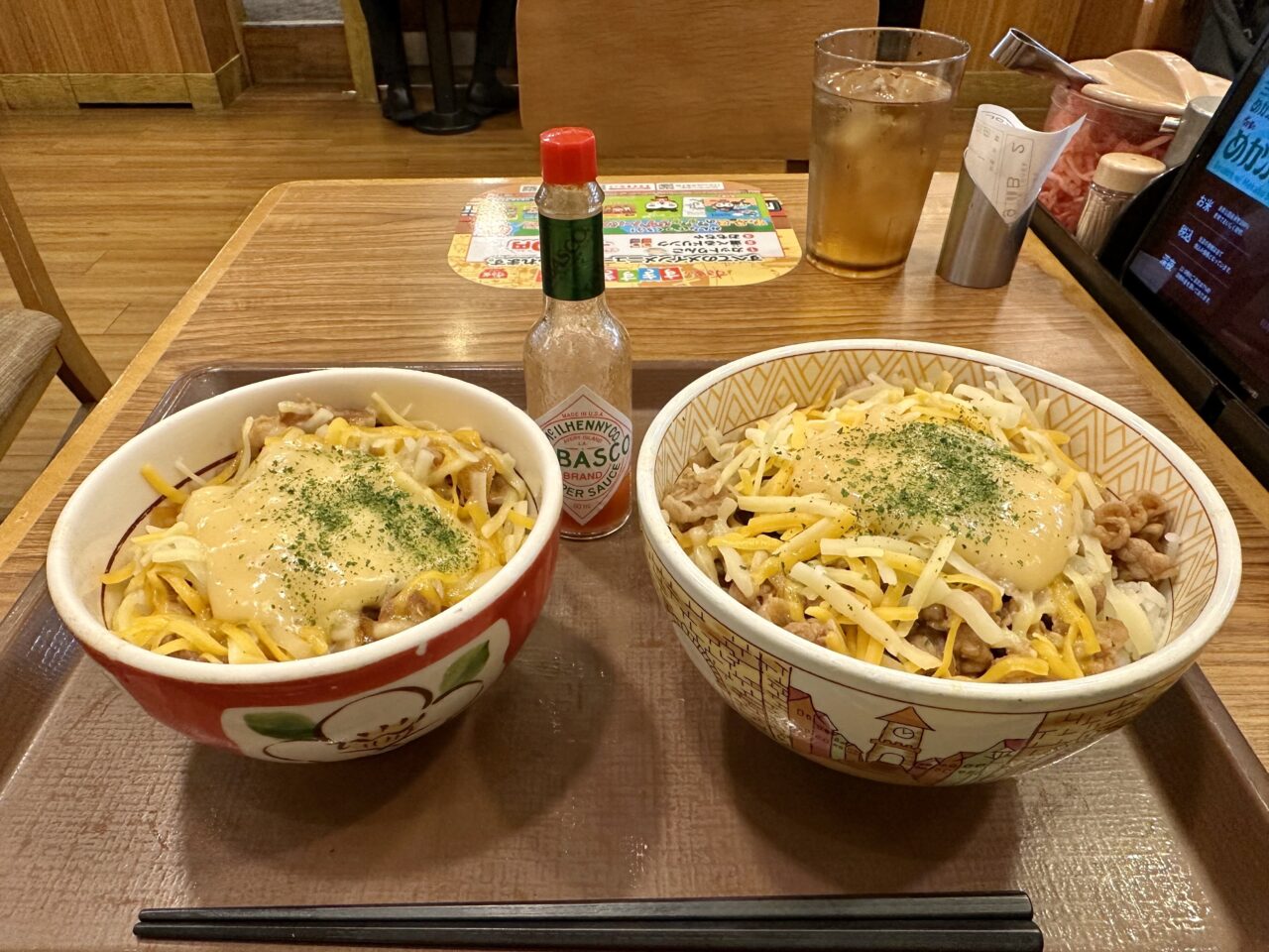 2 rice sizes