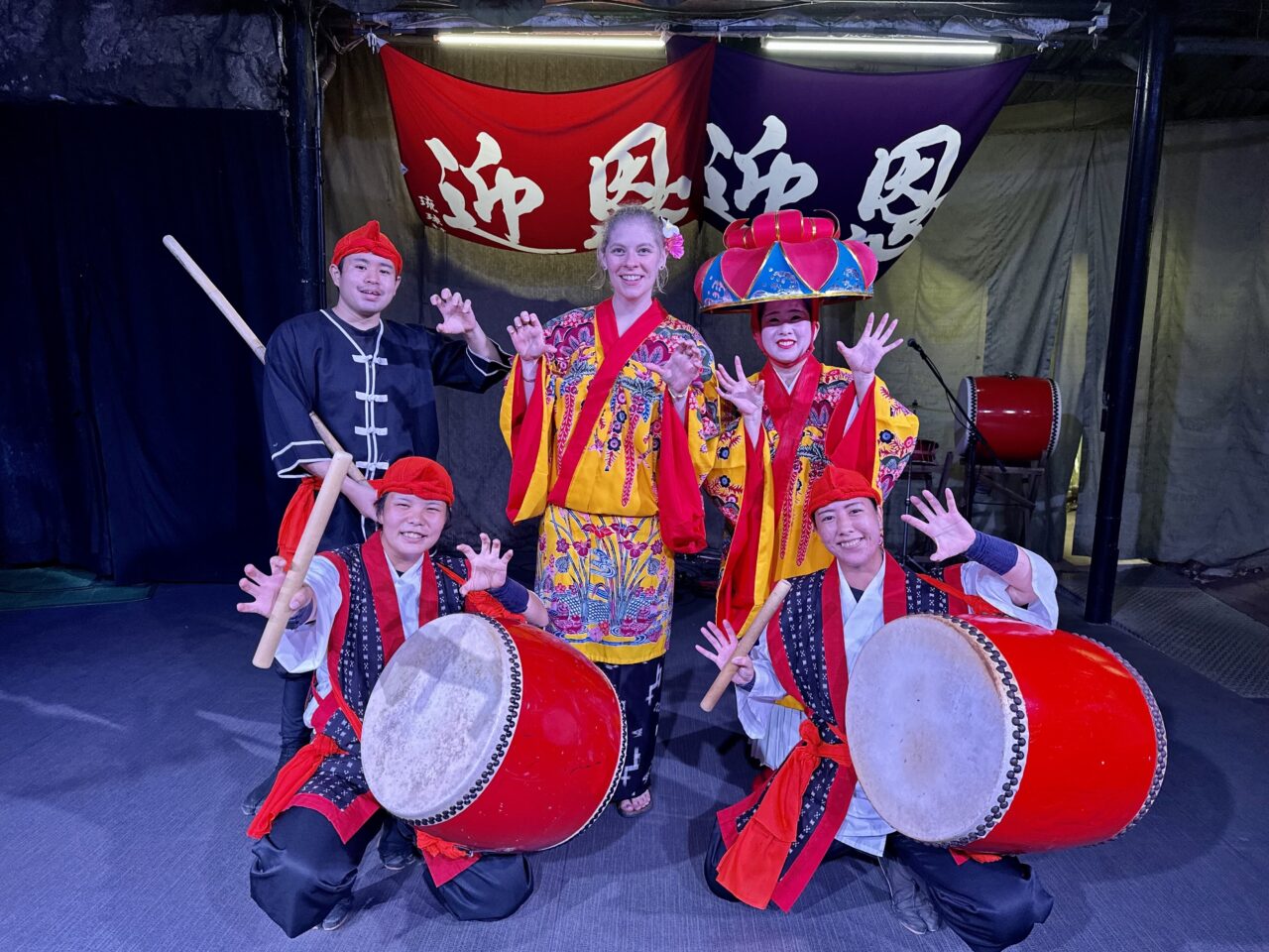 Ryukru Mura group photo